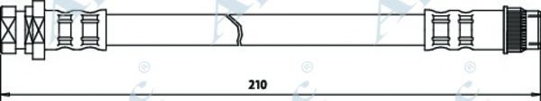 Тормозной шланг APEC braking HOS3469