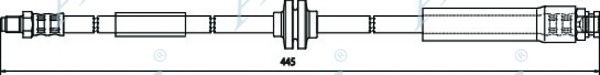 Тормозной шланг APEC braking HOS3670