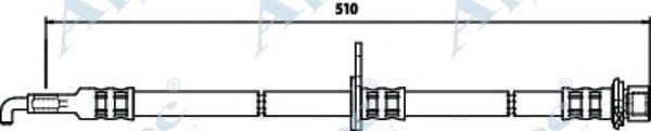 Тормозной шланг APEC braking HOS3746
