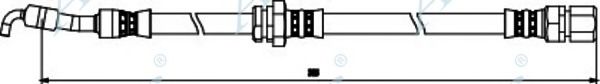 Тормозной шланг APEC braking HOS3819