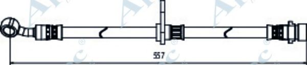 Тормозной шланг APEC braking HOS3993