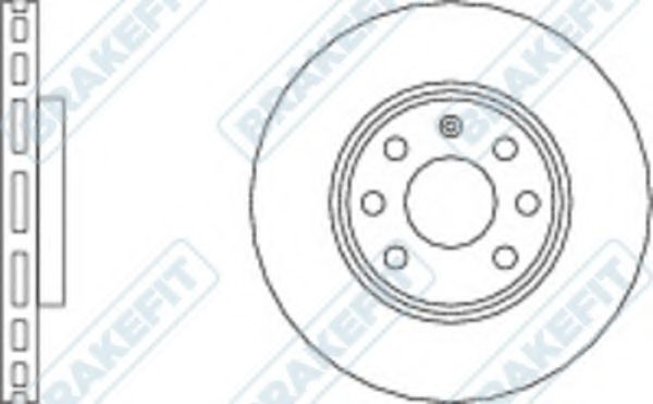 Тормозной диск APEC braking DK6031