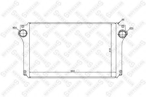 Интеркулер STELLOX 10-40160-SX