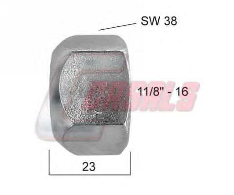 Гайка крепления колеса CASALS 21398