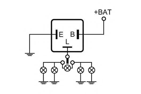 Прерыватель указателей поворота NAGARES 01381