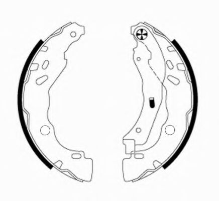 Комплект тормозных колодок HELLA PAGID 8DB 355 020-081