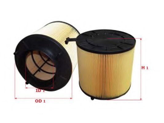 Воздушный фильтр SAKURA  Automotive A-31210