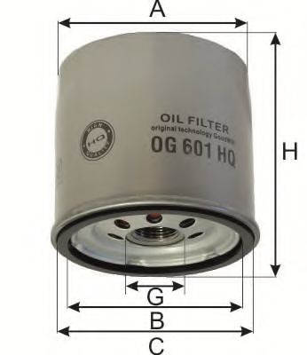 Масляный фильтр GOODWILL OG 601 HQ