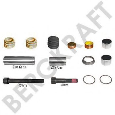 Ремкомплект, тормозной суппорт BERGKRAFT BK8509678