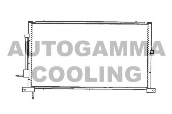 Конденсатор, кондиционер AUTOGAMMA 102648