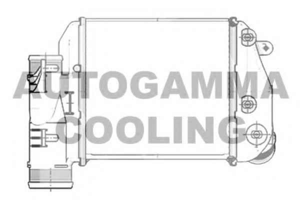 Интеркулер AUTOGAMMA 103767