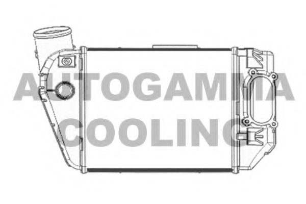 Интеркулер AUTOGAMMA 103774
