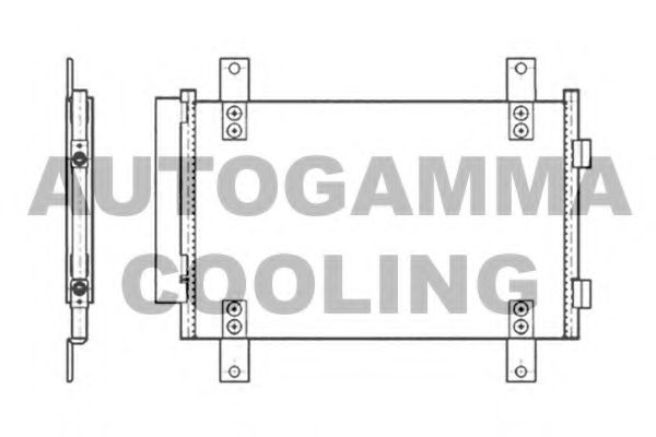 Конденсатор, кондиционер AUTOGAMMA 104482