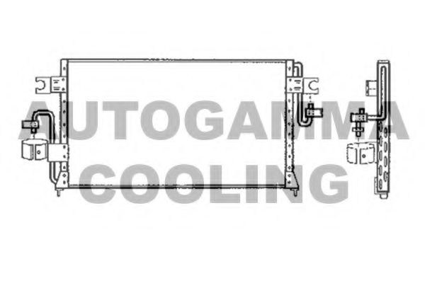 Конденсатор, кондиционер AUTOGAMMA 105018