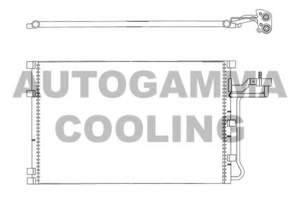 Конденсатор, кондиционер AUTOGAMMA 105650