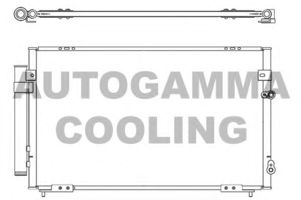 Конденсатор, кондиционер AUTOGAMMA 105688