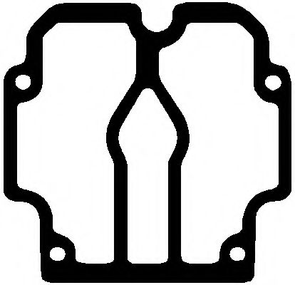 Прокладка, крышка головки цилиндра GLASER 83061