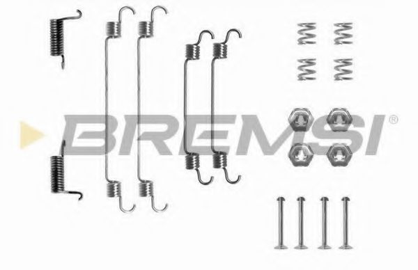 Комплектующие, тормозная колодка BREMSI SK0737