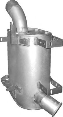 Глушитель выхлопных газов конечный POLMO 7020