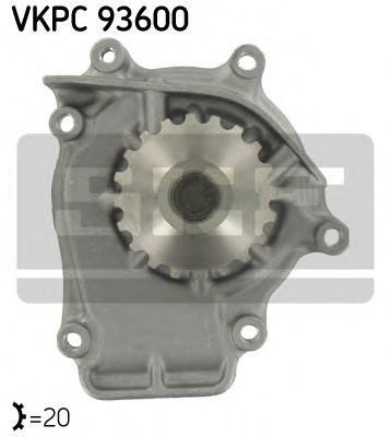Водяной насос SKF VKPC 93600