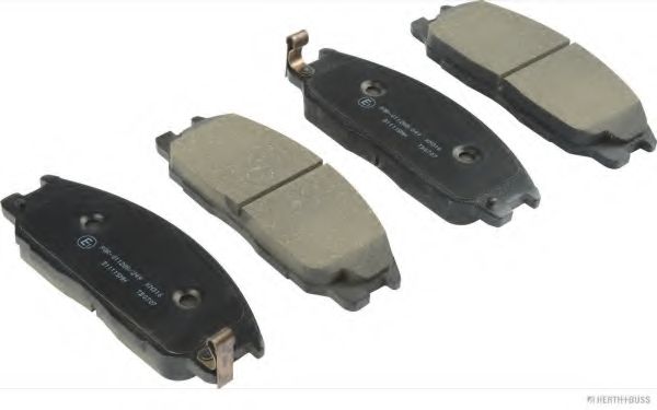 Комплект тормозных колодок, дисковый тормоз HERTH+BUSS JAKOPARTS J3600527