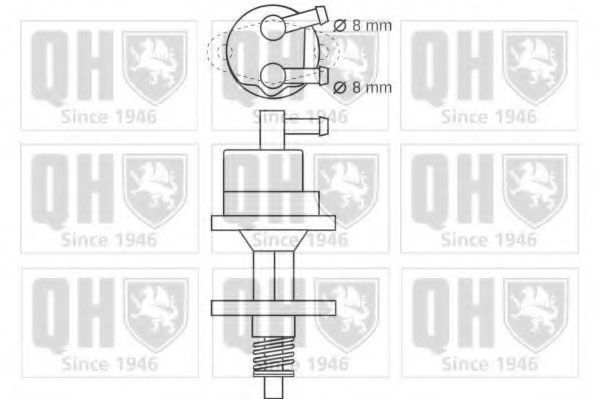 Топливный насос QUINTON HAZELL QFP270