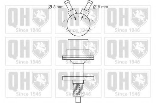 Топливный насос QUINTON HAZELL QFP69