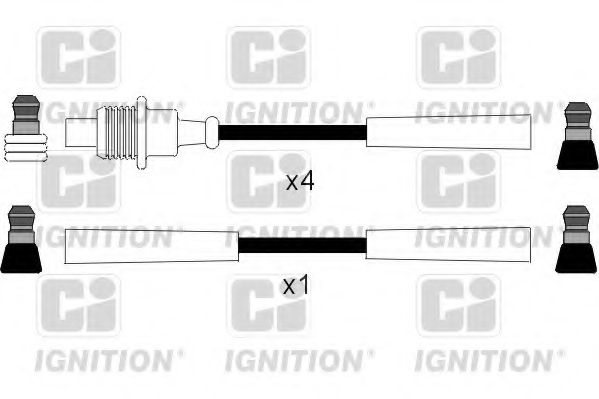 Комплект проводов зажигания QUINTON HAZELL XC254