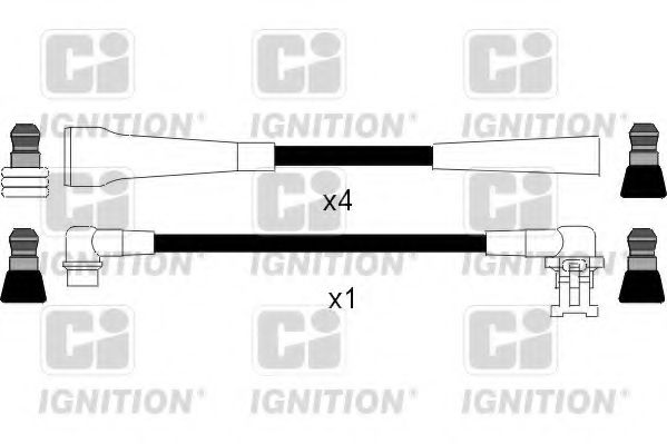 Комплект проводов зажигания QUINTON HAZELL XC302