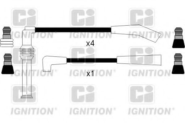 Комплект проводов зажигания QUINTON HAZELL XC766