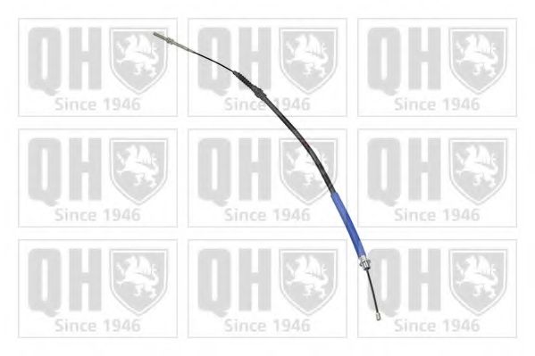 Трос, стояночная тормозная система QUINTON HAZELL BC3317