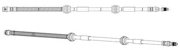 Тормозной шланг FERODO FHY2671