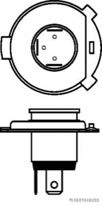 Лампа накаливания, основная фара TRIFA 01610