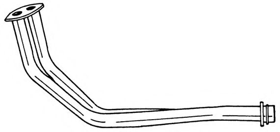 Труба выхлопного газа AKS DASIS SG50131