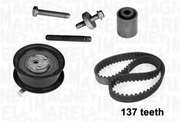 Комплект ремня ГРМ MAGNETI MARELLI 341301360000