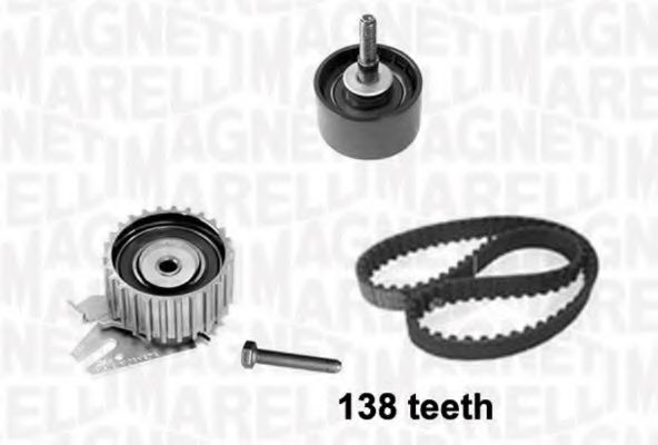 Комплект ремня ГРМ MAGNETI MARELLI 341303980000