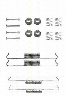 Комплектующие, тормозная колодка TRISCAN 8105 292286