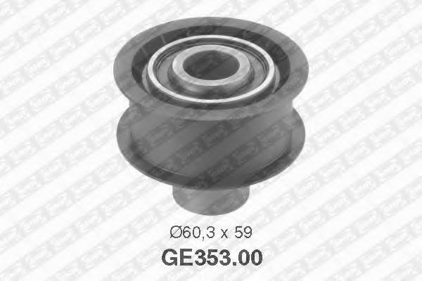 Паразитный / Ведущий ролик, зубчатый ремень SNR GE353.00