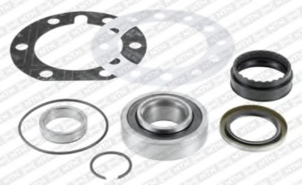 Комплект подшипника ступицы колеса SNR R141.43