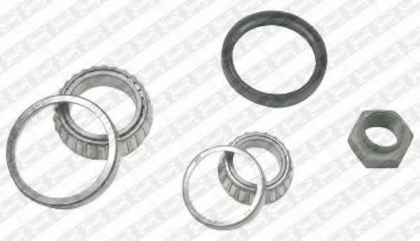 Комплект подшипника ступицы колеса SNR R154.17