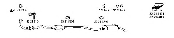 Система выпуска ОГ HJS Ci_51