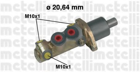 Главный тормозной цилиндр METELLI 05-0225