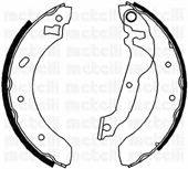 Комплект тормозных колодок METELLI 53-0121