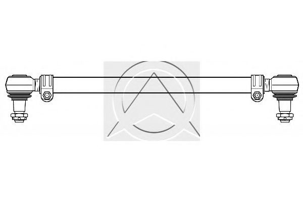 Поперечная рулевая тяга SIDEM 44532