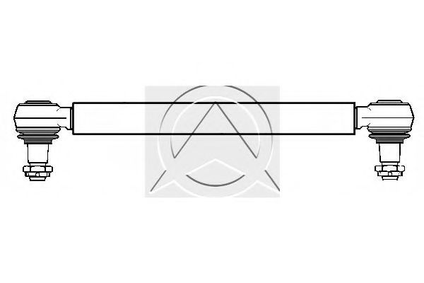 Поперечная рулевая тяга SIDEM 44538