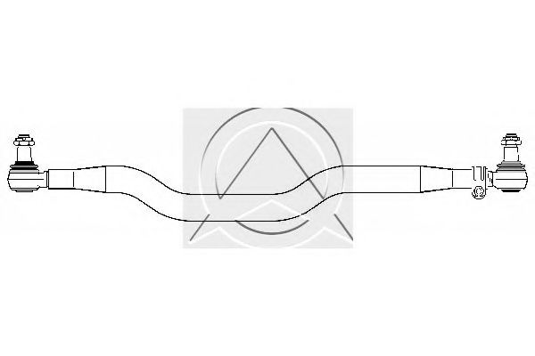 Поперечная рулевая тяга SIDEM 500830