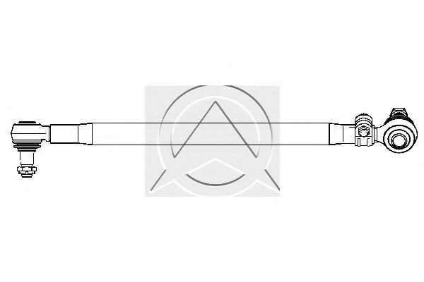 Поперечная рулевая тяга SIDEM 501136