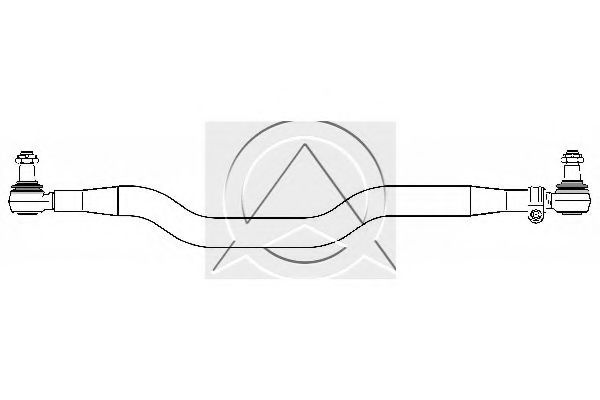 Поперечная рулевая тяга SIDEM 501333