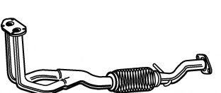 Труба выхлопного газа DESCAM 101021