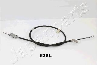 Трос, стояночная тормозная система JAPANPARTS BC-638L